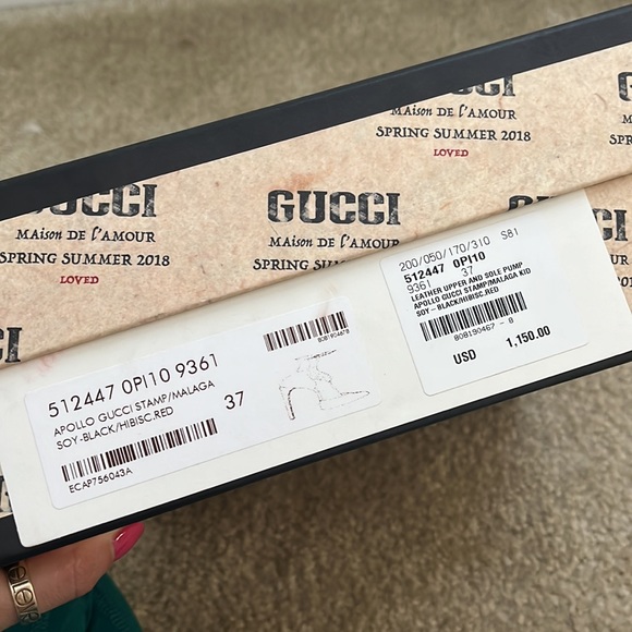 Woman’s Gucci Heels size 37 - Picture 9 of 9